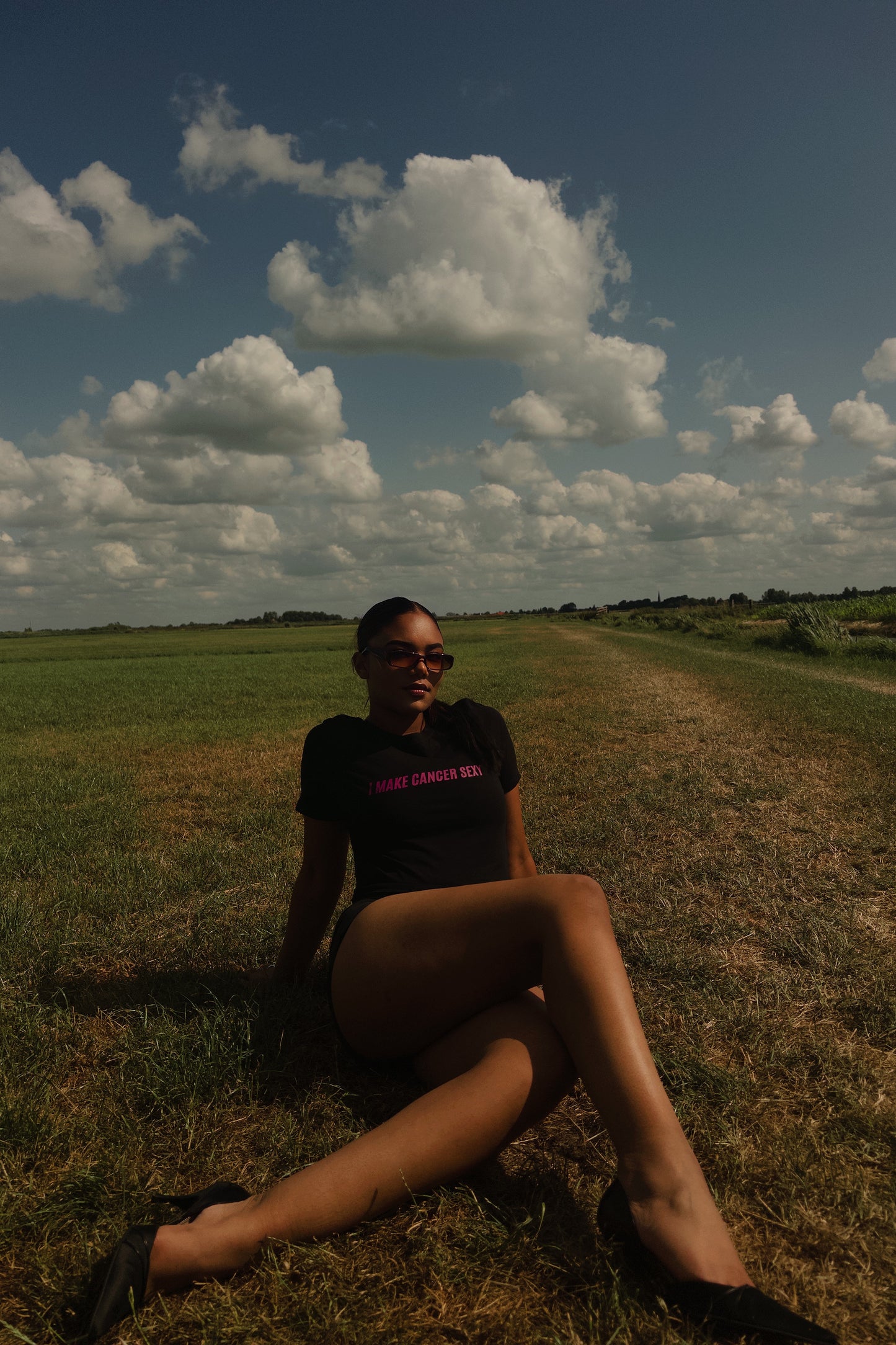 I Make Cancer Sexy Cropped Tee