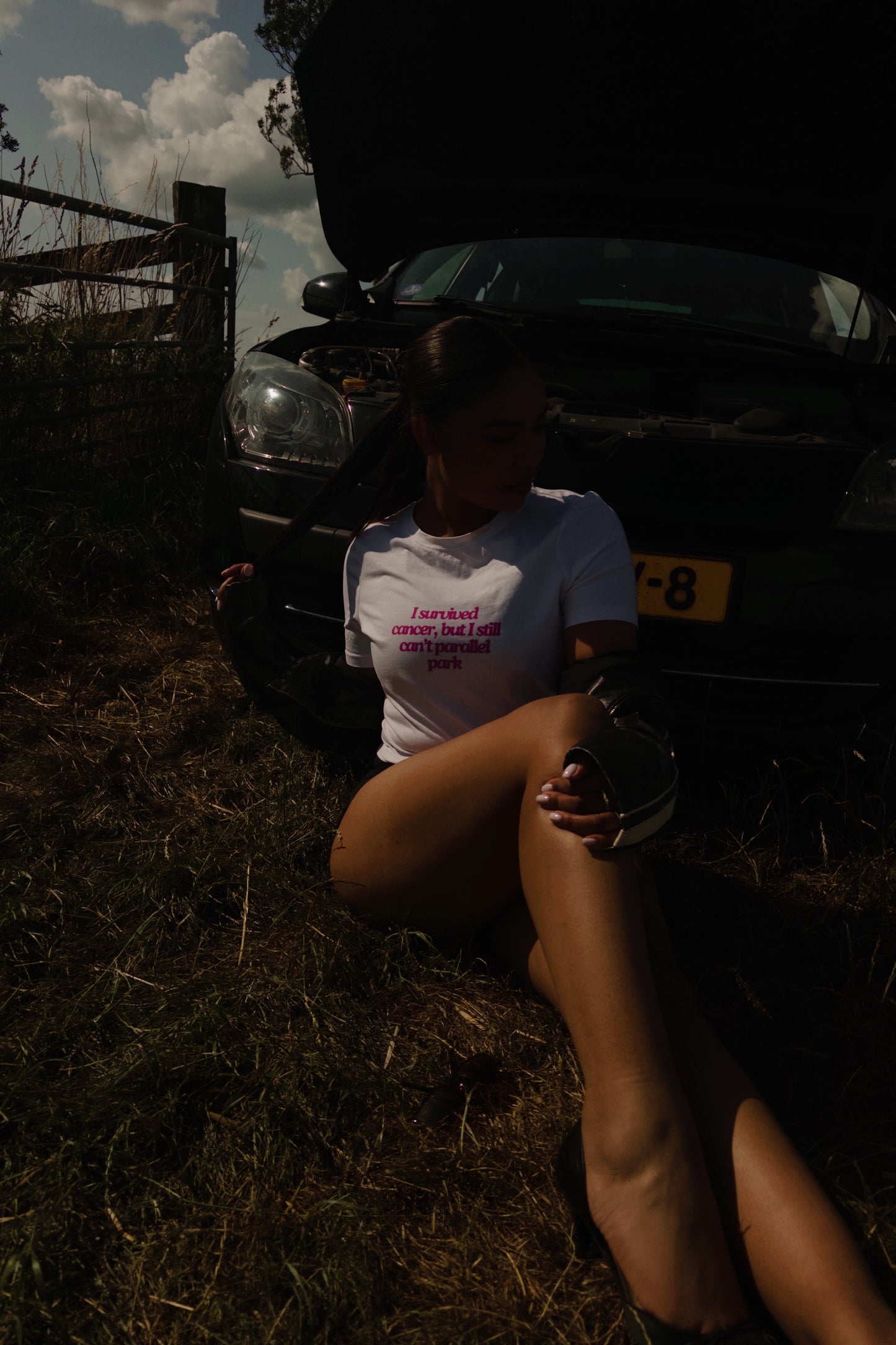 Still Can't Parallel Park Cropped Tee